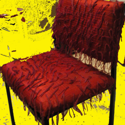 fauteuil laine rouge.jpg